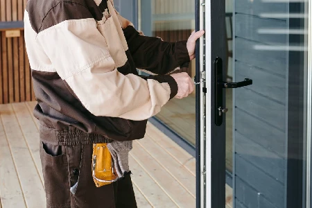 Cleaning And Polishing Glass Door Installation in Bellview, FL