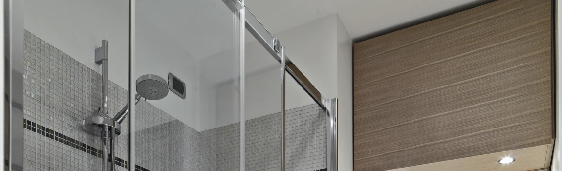 Frosted Glass Shower Doors in Bellview, FL